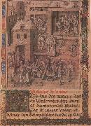 unknow artist bild av en stad fran senare delen av 1400 talet